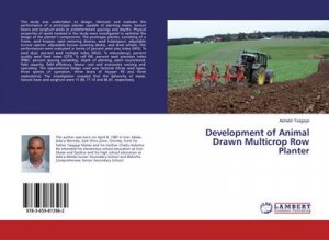 Development of Animal Drawn Multicrop Row Planter