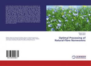 Optimal Processing of Natural-Fibre Nonwovens