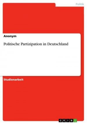 Politische Partizipation in Deutschland