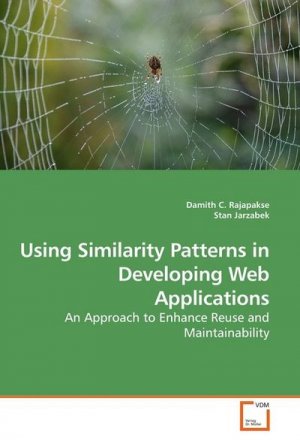 Using Similarity Patterns in Developing Web Applications