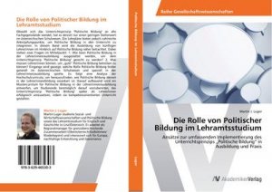 Die Rolle von Politischer Bildung im Lehramtsstudium