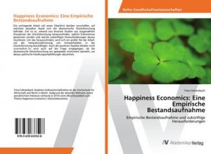 neues Buch – Timo Fehrenbach – Happiness Economics: Eine Empirische Bestandsaufnahme