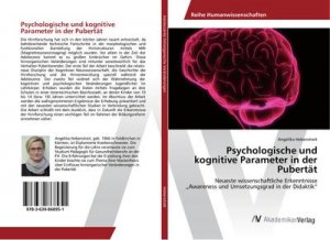 Psychologische und kognitive Parameter in der Pubertät