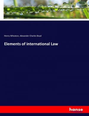 Elements of international Law