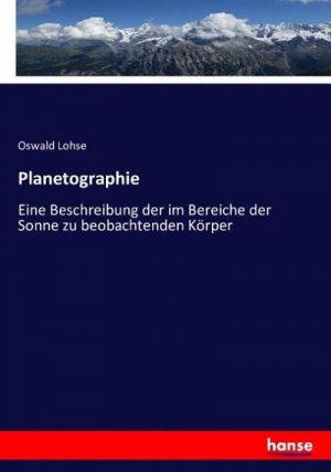 neues Buch – Oswald Lohse – Planetographie