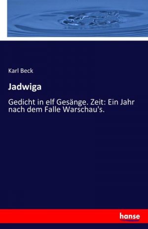 neues Buch – Karl Beck – Jadwiga