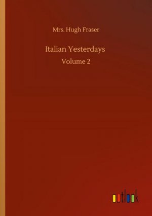 neues Buch – Hugh Fraser – Italian Yesterdays