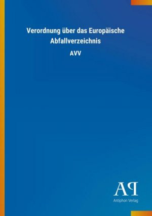 Verordnung über das Europäische Abfallverzeichnis