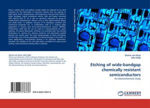 Etching of wide-bandgap chemically resistant semiconductors