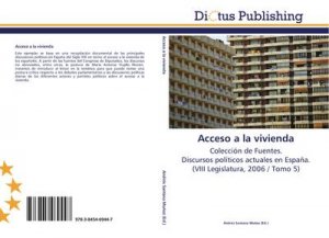 neues Buch – Andrés Santana Muñoz – Acceso a la vivienda