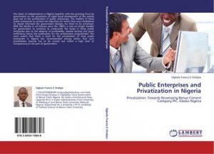 Public Enterprises and Privatization in Nigeria