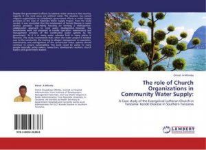 The role of Church Organizations in Community Water Supply