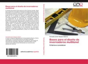 Bases para el diseño de invernaderos multitúnel