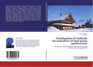 Investigation of methods for evaluation of heat pump performance