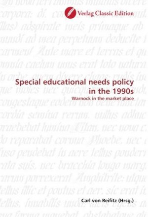 Special educational needs policy in the 1990s