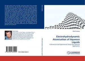 Electrohydrodynamic Atomisation of Aqueous Liquids