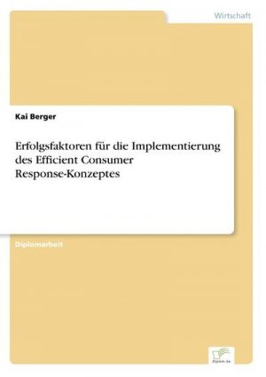 Erfolgsfaktoren für die Implementierung des Efficient Consumer Response-Konzeptes