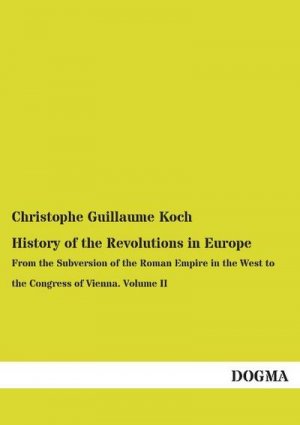 History of the Revolutions in Europe