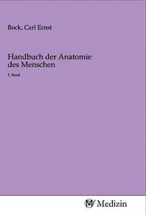 Handbuch der Anatomie des Menschen
