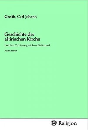 Geschichte der altirischen Kirche