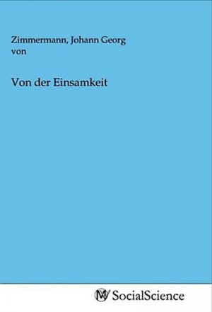 Von der Einsamkeit