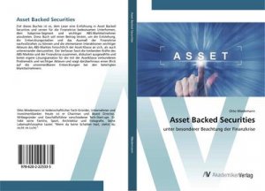 neues Buch – Otto Wiedemann – Asset Backed Securities