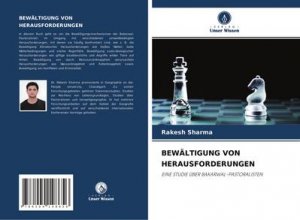 neues Buch – Rakesh Sharma – BEWÄLTIGUNG VON HERAUSFORDERUNGEN