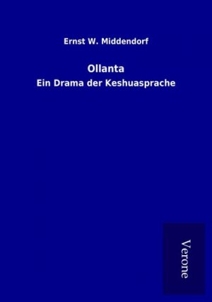 neues Buch – Ernst W. Middendorf – Ollanta