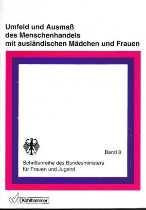 Umfeld und Ausmaß des Menschenhandels mit ausländischen Mädchen und Frauen. Schriftenreihe des Bundesministers für Frauen und Jugend Band 8