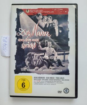 gebrauchter Film – Rühmann, Heinz, Hans Moser und Theo Lingen – Der Mann, von dem man spricht : (Schätze des deutschen Tonfilms)