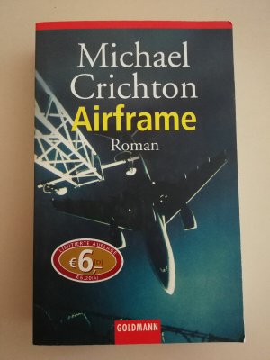 Airframe Michael Crichton Roman guter Zustand siehe Bild R49