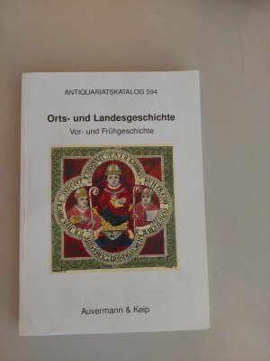 Orts- und Landesgeschite Vor- und Frühgeschichte Auvermann & Keip K40