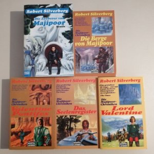 5x Robert Silverberg - Die Majipoor-Chroniken - Taschenbuch - Bastei K157(2)-2