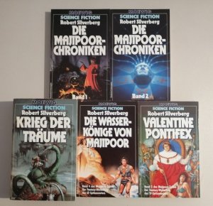 5x Robert Silverberg - Erstausgaben - Taschenbuch - Moewig SF TB K311-5