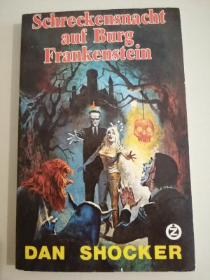 Dan Shocker Schreckensnacht auf Burg Frankenstein - Horror TB Zauberkreis 366-28