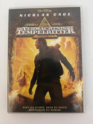 gebrauchter Film – Nicolas Cage – Das Vermächtnis der Tempelritter - 2005 - DVD - Nicolas Cage - Z1 | K468-11