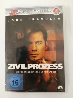 gebrauchter Film – John Travolta – Zivilprozess - TV Movie Edition - DVD - | K427-40 gebrauchter Film – John Travolta – Zivilprozess - TV Movie Edition - DVD - | K427-40