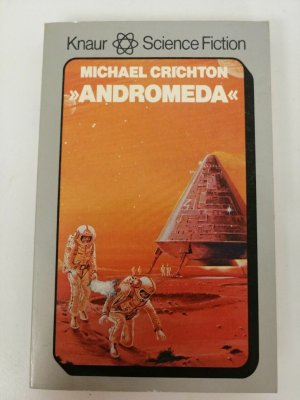 Michael Crichton - Andromeda - Taschenbuch - Knaur Verlag 1969 | K01-15