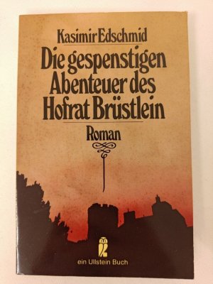 Kasimir Edschmid - Die gespenstigen Abenteuer des Hofrat Brüstlein | K525