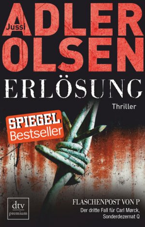 gebrauchtes Buch – Adler-Olsen, Jussi und Hannes Thiess – Erlösung: Der dritte Fall für Carl Mørck, Sonderdezernat Q, Thriller (Carl-Mørck-Reihe, Band 3)