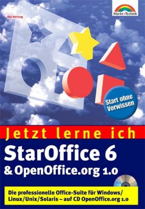 gebrauchtes Buch – Ute Hertzog – Jetzt lerne ich StarOffice 6 & OpenOffice.org 1.0 . Die professionelle Office-Suite für