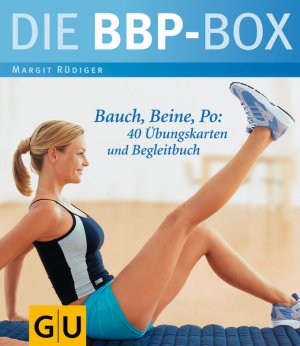 gebrauchtes Buch – Margit Rüdiger – Die BBP-Box : Bauch, Beine, Po: 40 Übungskarten und Begleitbuch Margit Rüdiger