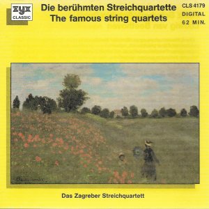 gebrauchter Tonträger – Dchubert / Dvorak / Beethoven – Die Berühmten Streichquartette / The Famous String Quartets