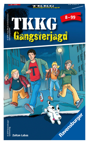 ISBN 4005556203499: TKKG Gangsterjagd * Mitbringspiel für 2-4 Spieler, Detektivspiel ab 8 Jahren, Taktikspiel, kompaktes Format, Reisespiel *OVP*