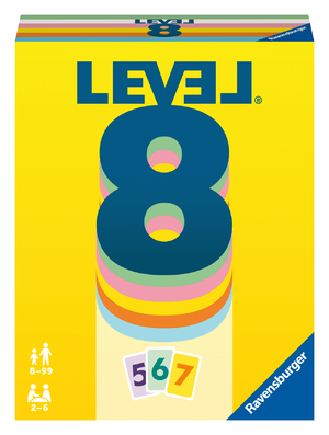 ISBN 4005556208654: Ravensburger 20865 - Level 8, Das beliebte Kartenspiel für 2-6 Spieler ab 8 Jahren / Familienspiel / Reisespiel / Perfekt als Geschenk