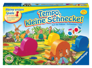 ISBN 4005556214204: Tempo, kleine Schnecke. Auf die Plätze - Schnecken - los! Alter 3-7 Jahre