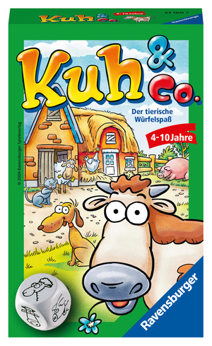 neues Spiel – Ravensburger 23160 - Kuh und Co. - Mitbringspiel