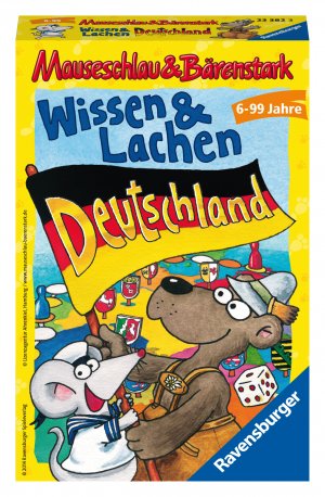 ISBN 4005556233823: Mauseschlau und Bärenstark Wissen und Lachen Deutschland 2014 Ravensburger 233823 - ab 6 Jahren - für 2 - 4 Spieler - Spieledauer 20 Minuten