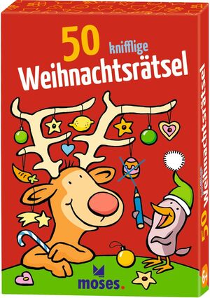 ISBN 4033477210517: 50 knifflige Weinachtsrätsel