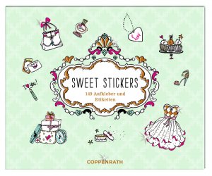 ISBN 4050003920252: Stickerbuch - Sweet Stickers: 149 Aufkleber und Etiketten